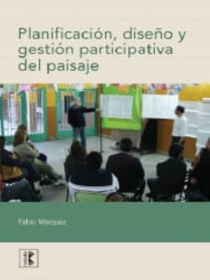 cover image of Planificación, diseño y gestión participativa del paisaje